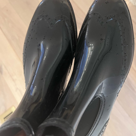 Rain booties in black - Picture 5 of 6